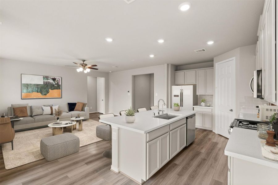 Note: Sample product photo. Actual exterior and interior selections may vary by homesite. Photo may be virtually staged