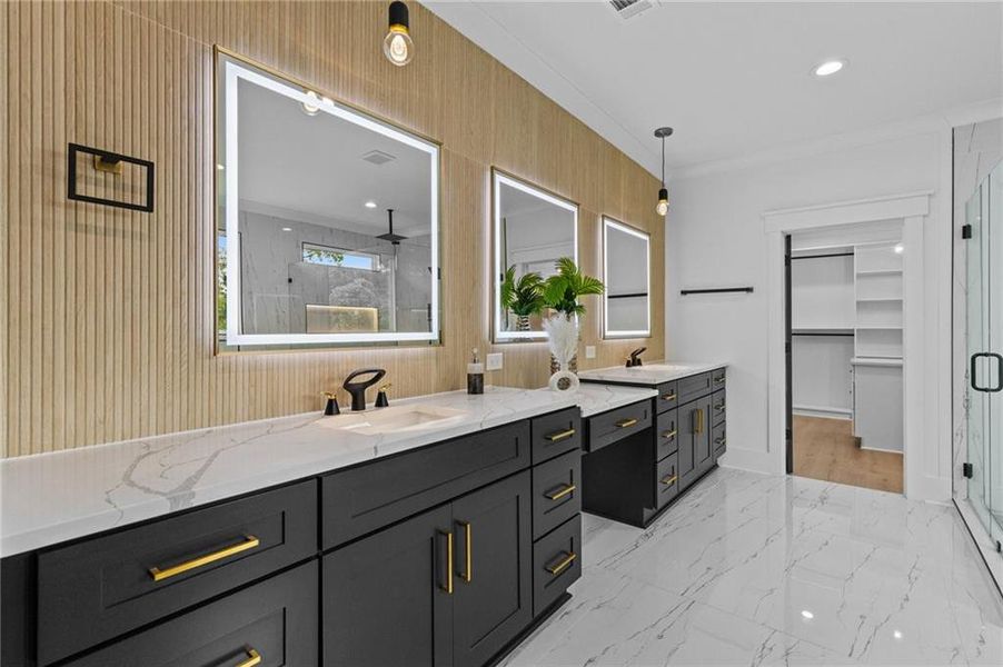 Furnished interior view inside a new home in , Braselton (Image 12). Furnished interior view inside a new home in , Braselton (Image 12).