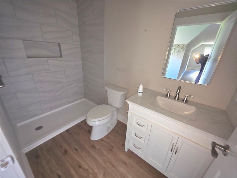 Furnished interior view inside a new home in , Statham (Image 4).