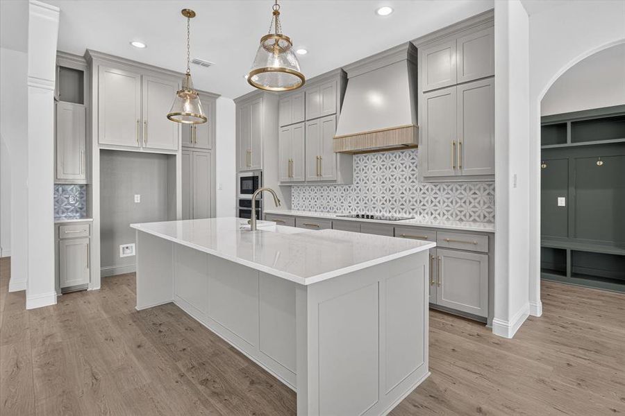 Furnished interior view inside a new home in , Godley (Image 11).