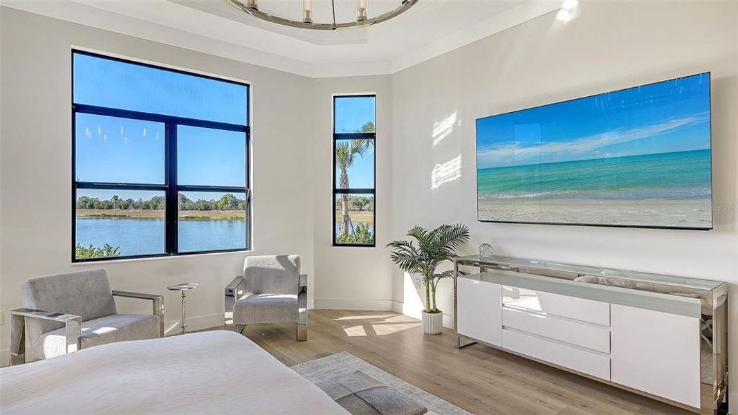 Furnished interior view inside a new home in , Sarasota (Image 10).