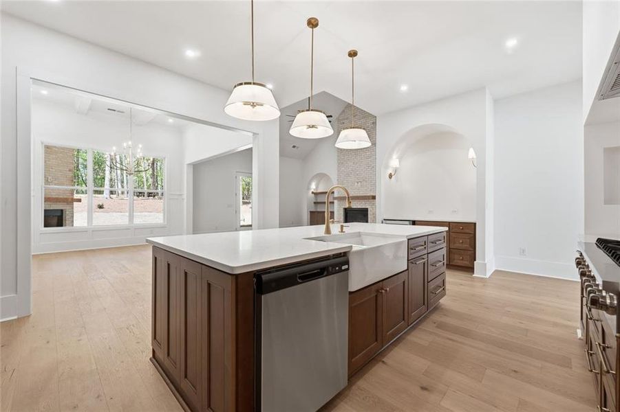 Furnished interior view inside a new home in , Clermont (Image 16). Furnished interior view inside a new home in , Clermont (Image 16).