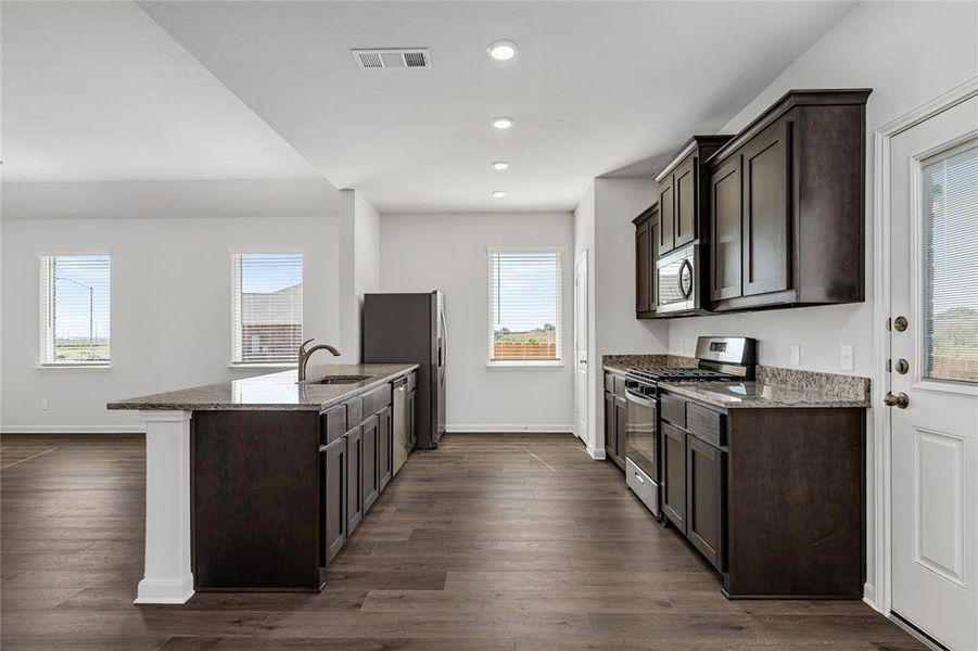 Furnished interior view inside a new home in Vista West, Fort Worth (Image 5).