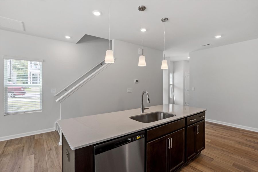 Furnished interior view inside a new home in Renaissance at White Oak, Garner (Image 8).