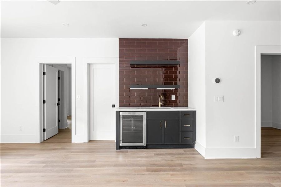 Furnished interior view inside a new home in , Atlanta (Image 36).