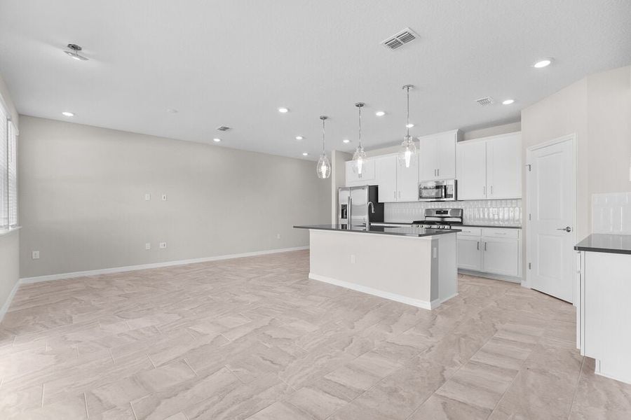 Spacious, unfurnished interior of a new home in Cherry Elm at SilverLeaf, St. Augustine (Image 25). Spacious, unfurnished interior of a new home in Cherry Elm at SilverLeaf, St. Augustine (Image 25).