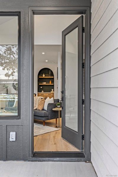 Exterior details and patio area of a home in , Lafayette (Image 27). Exterior details and patio area of a home in , Lafayette (Image 27).