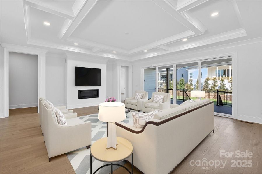 Furnished interior view inside a new home in Heritage at Marvin, Marvin (Image 18). Furnished interior view inside a new home in Heritage at Marvin, Marvin (Image 18).