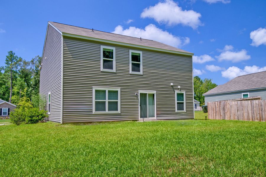 Front exterior of a new home in Stone Ridge, Moncks Corner, SC, highlighting curb appeal (Image 20).