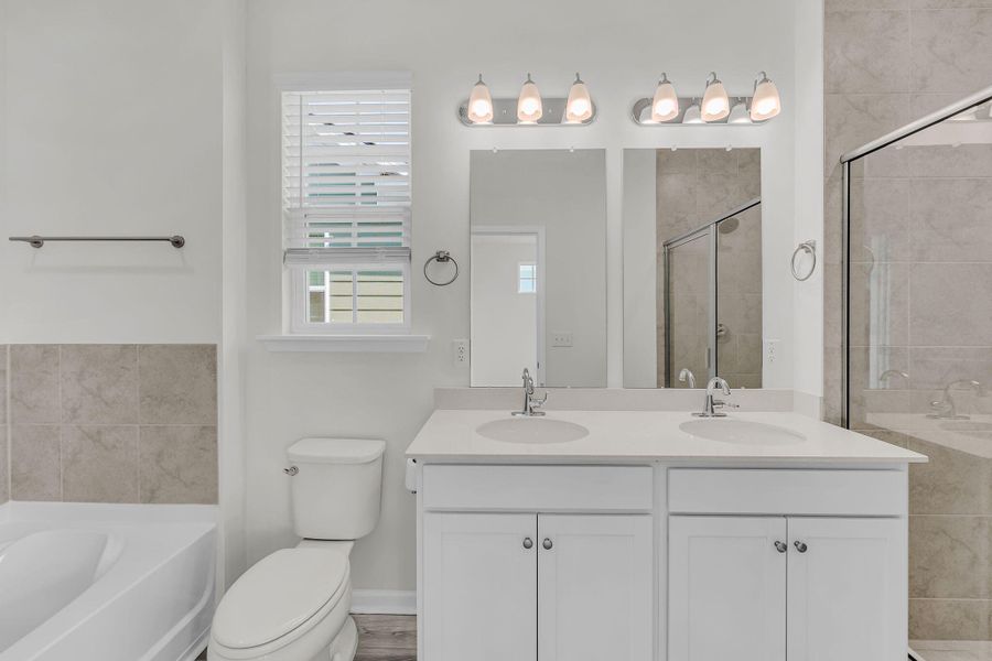 Furnished interior view inside a new home in , North Charleston (Image 10).