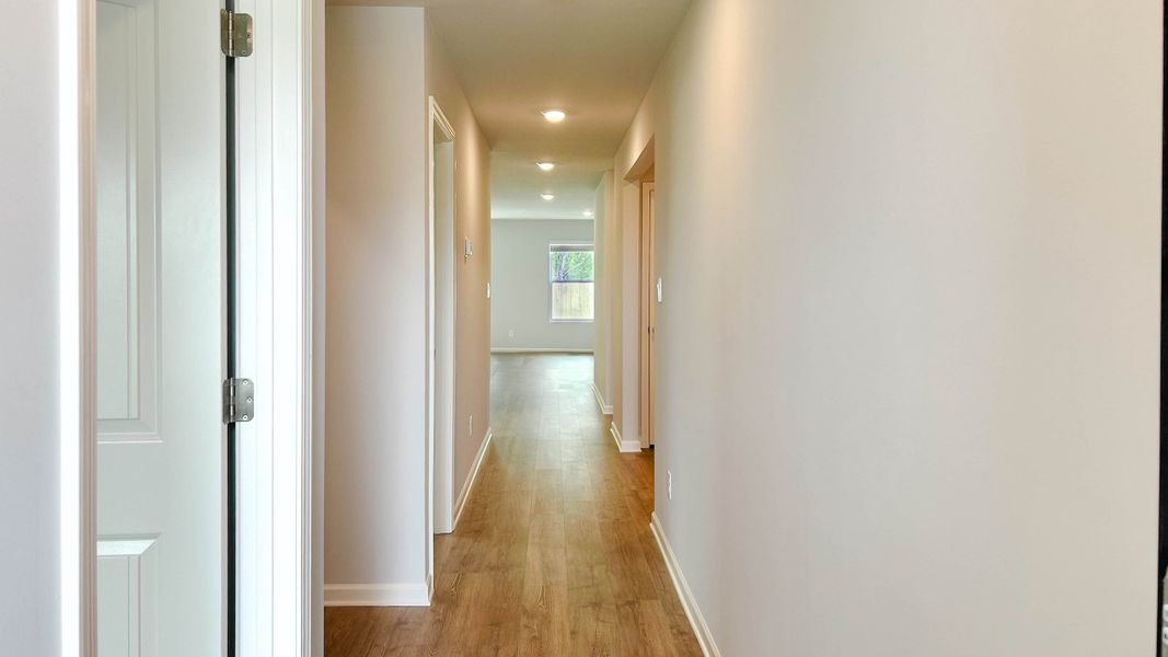 Representative unfurnished interior of a home built from the Roland by D.R. Horton in Huntington Estates, Millington (Image 10).