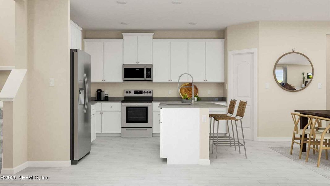 Furnished interior view inside a new home in , Green Cove Springs (Image 7).