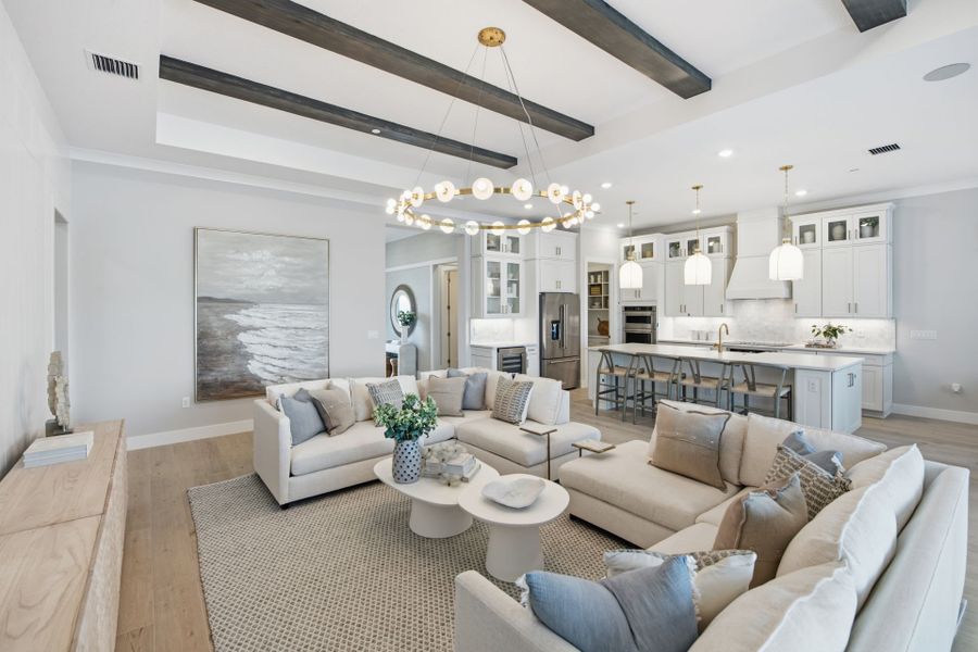 Representative furnished interior of a home built from the Stellar by Pulte Homes in Marigold, Davie (Image 10).