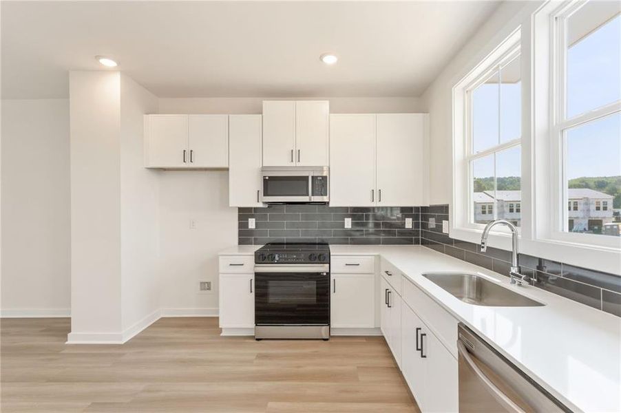 Furnished interior view inside a new home in Array, Atlanta (Image 7).