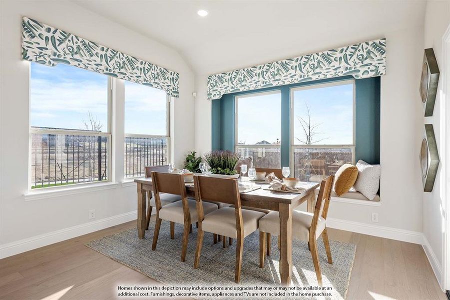 Furnished interior view inside a new home in ArrowBrooke, Aubrey (Image 20).