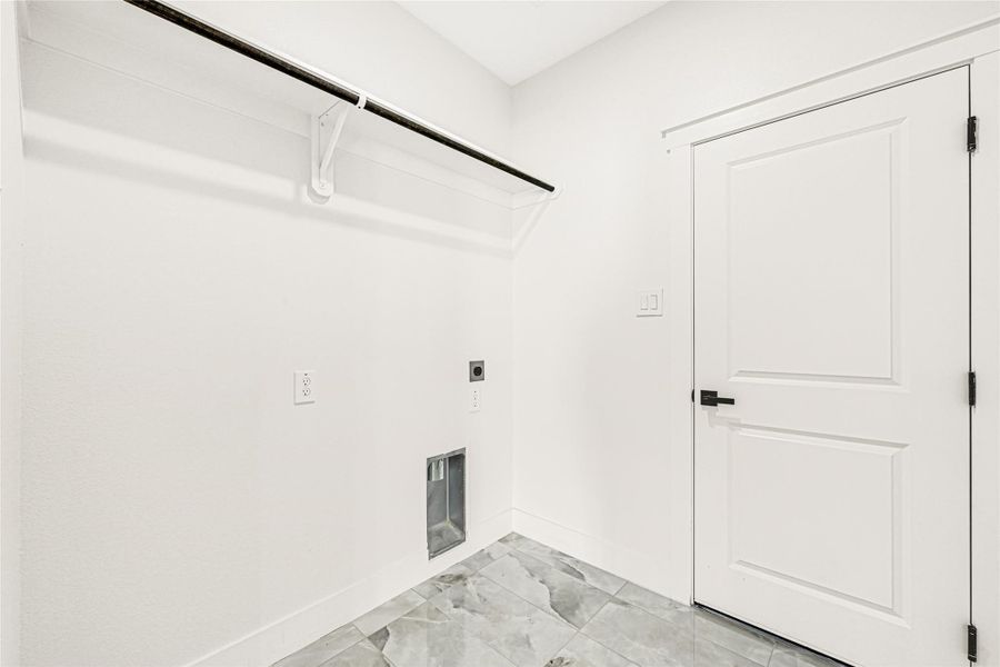 Large laundry room