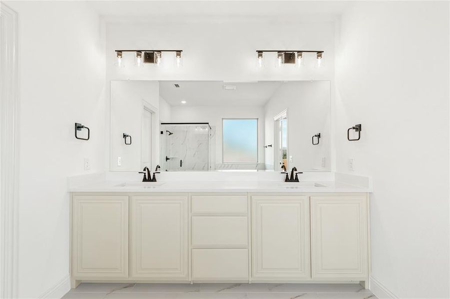 Furnished interior view inside a new home in Crystal Lake Estates, Red Oak (Image 10).