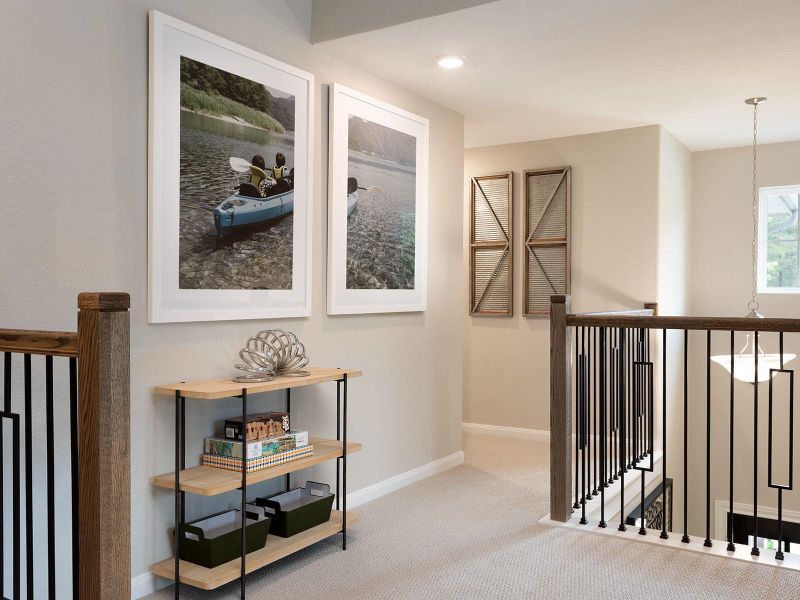 Photo is not of the actual home, but is an inspirational photo of builder’s model home and may depict options, furnishings, and/or decorator features that are not included