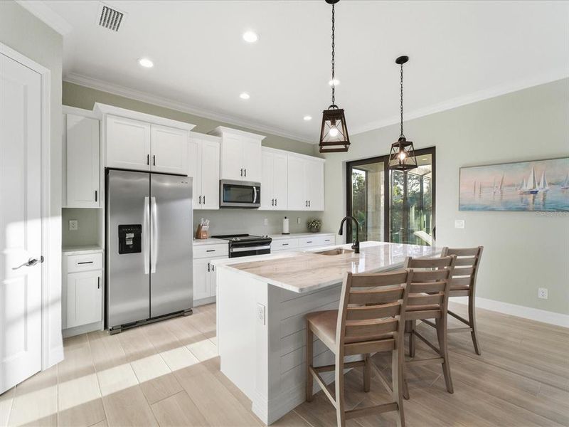 Furnished interior view inside a new home in , Rotonda West (Image 7).