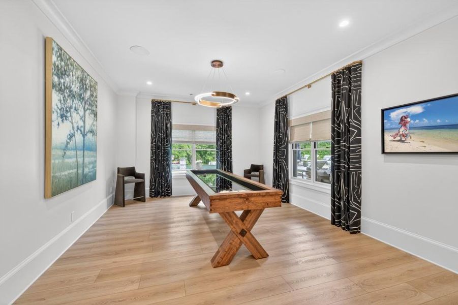 Furnished interior view inside a new home in , Braselton (Image 54).