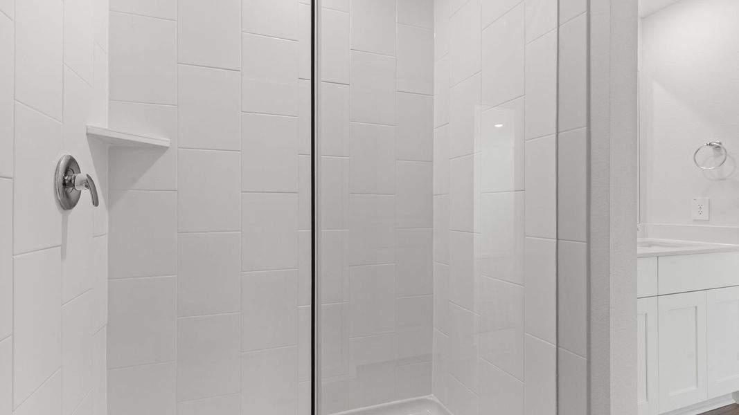 Close-up of interior finishes inside a home in Villarosa at Tamarron, Katy (Image 21).