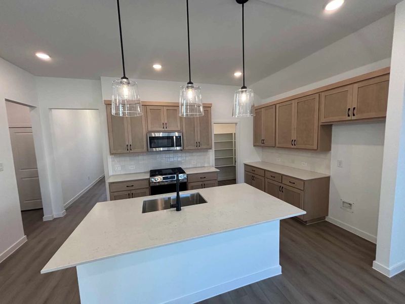 Kitchen Construction Progress featuring the Artisan Collection