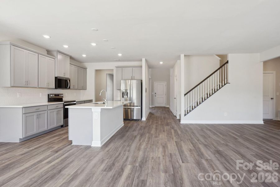 Photo is not of the actual home, but is an inspirational photo of builder’s model home and may depict options, furnishings, and/or decorator features that are not included