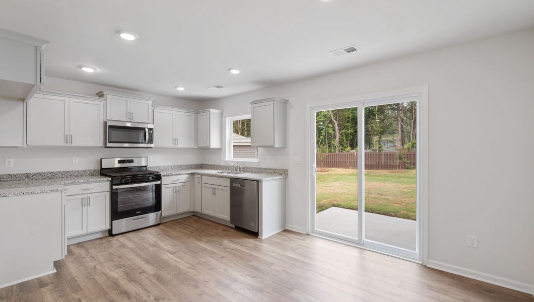 Furnished interior view inside a new home in Hawk Ridge, Anderson (Image 8).