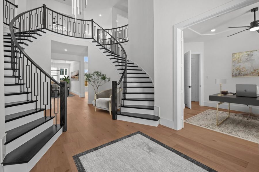 Representative furnished interior of a home built from the Montblanc by Landon Homes in Lexington Frisco, Frisco (Image 10). Representative furnished interior of a home built from the Montblanc by Landon Homes in Lexington Frisco, Frisco (Image 10).