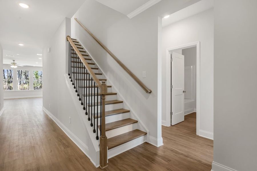 Representative unfurnished interior of a home built from the Emerson by UnionMain Homes in Maddox Landing, Hoschton (Image 13).