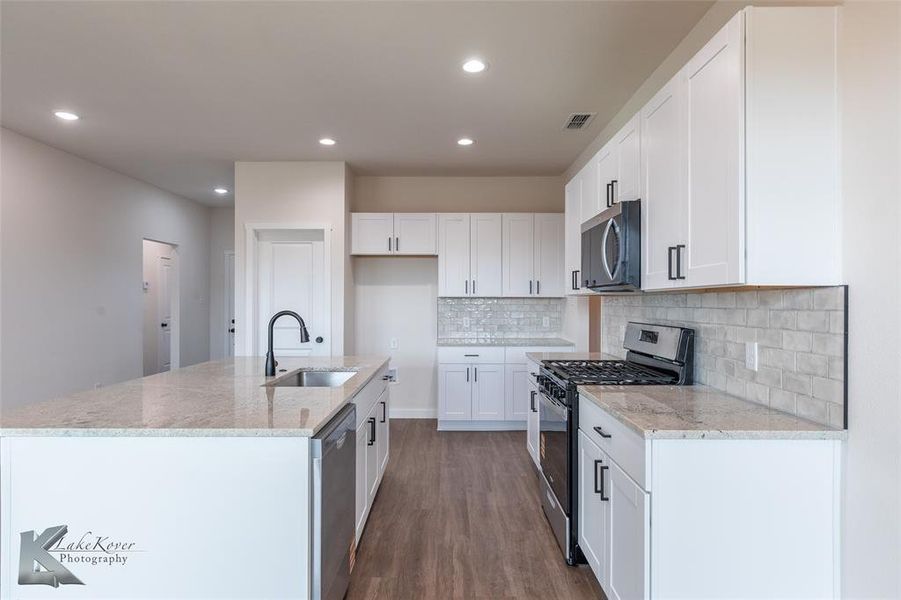 Furnished interior view inside a new home in , Abilene (Image 8). Furnished interior view inside a new home in , Abilene (Image 8).