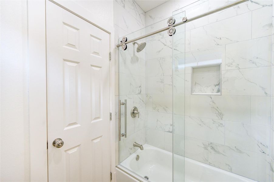 Furnished interior view inside a new home in , Cleveland (Image 9).