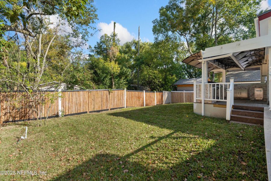Exterior details and patio area of a home in , Jacksonville (Image 22). Exterior details and patio area of a home in , Jacksonville (Image 22).