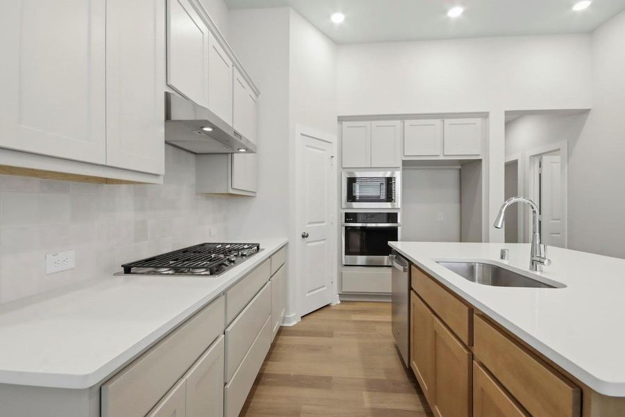 Upgraded GE built-in appliances Upgraded GE built-in appliances