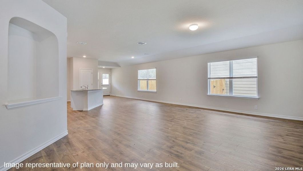 Spacious, unfurnished interior of a new home in The Canyons at Amhurst, San Antonio (Image 10).