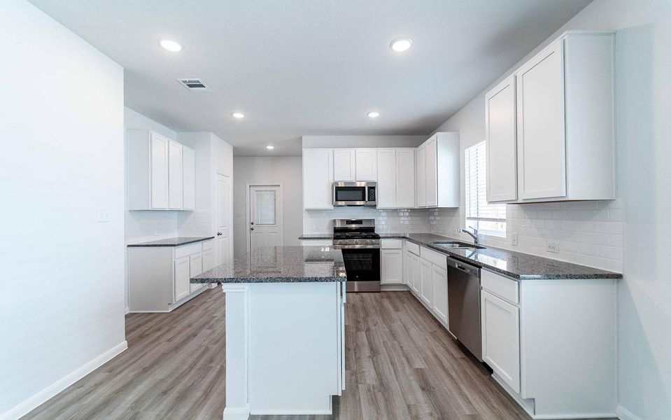 Furnished interior view inside a new home in Brooklands, Hutto (Image 2). Furnished interior view inside a new home in Brooklands, Hutto (Image 2).