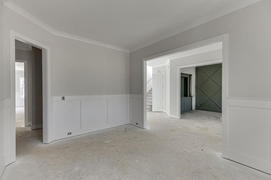 In-progress construction of a new home in , Cumming, GA (Image 17).