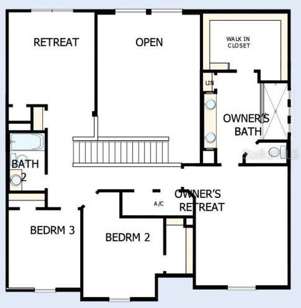 Floor Plan Second Floor