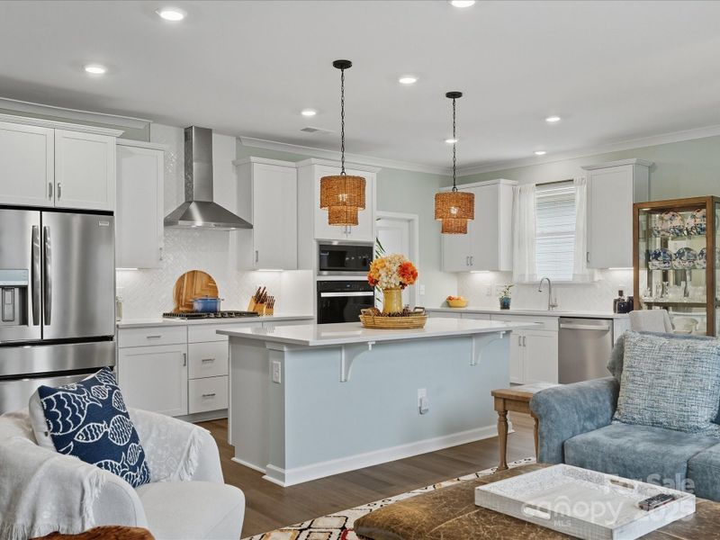 Furnished interior view inside a new home in Wilson Creek Classic Series, Indian Land (Image 3). Furnished interior view inside a new home in Wilson Creek Classic Series, Indian Land (Image 3).