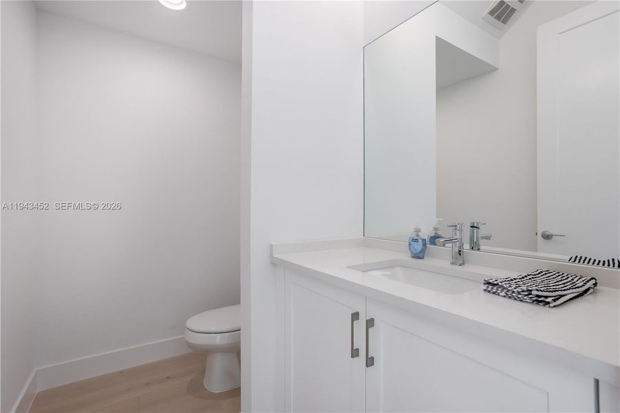 Powderoom Downstairs