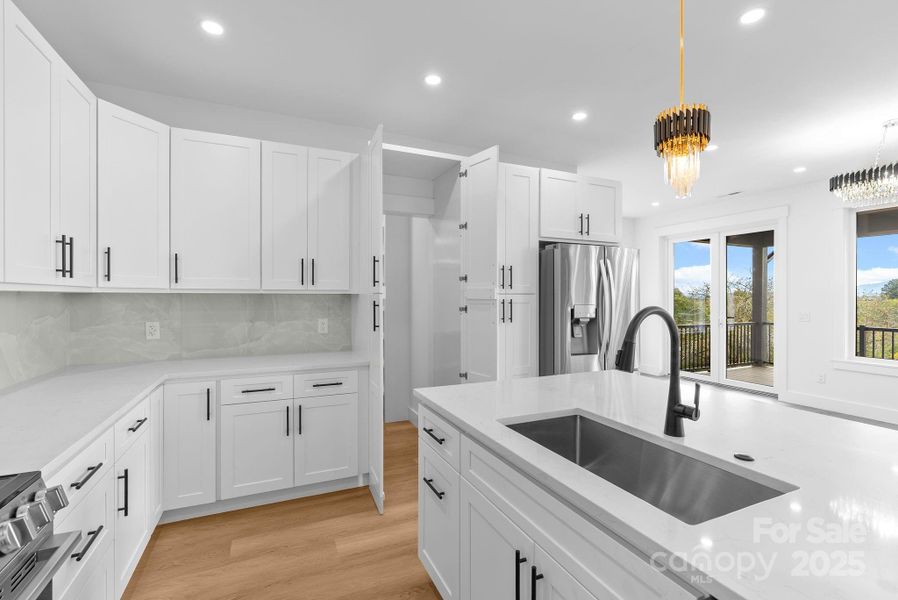 Furnished interior view inside a new home in , Leicester (Image 13).