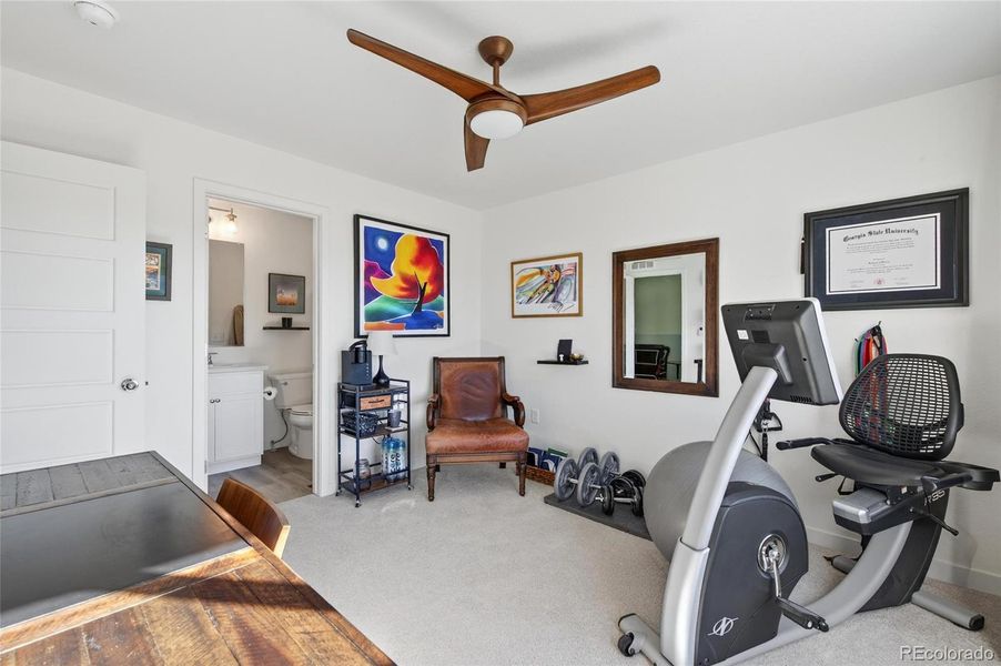 Furnished interior view inside a new home in , Fort Lupton (Image 5).