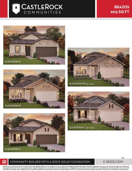 Image 7 representing the Brazos by CastleRock Communities in Hickory Ridge, Elmendorf, TX.