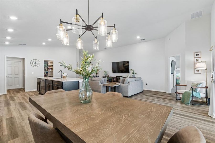Furnished interior view inside a new home in , Zephyrhills (Image 62).