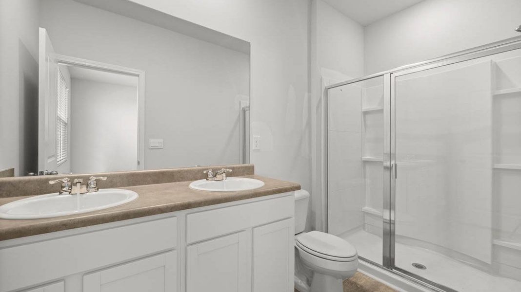 Furnished interior view inside a new home in The Abbey at Trolley Run Station, Aiken (Image 8).