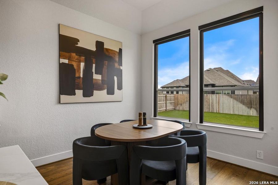 Furnished interior view inside a new home in Alsatian Oaks, Castroville (Image 9). Furnished interior view inside a new home in Alsatian Oaks, Castroville (Image 9).