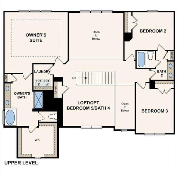 2D floor plan layout of this home in , Gainesville, GA (Image 3).
