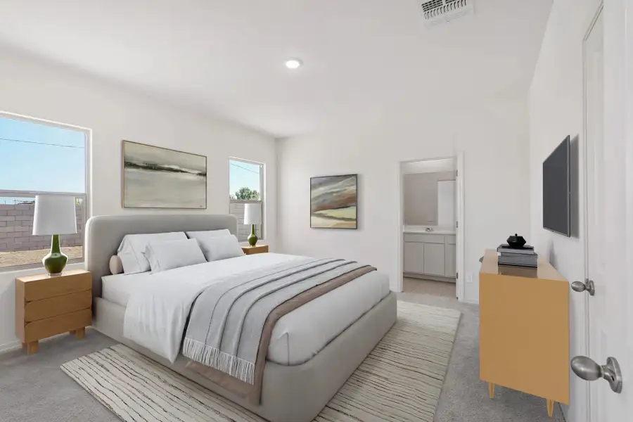Representative furnished interior of a home built from the Sterling by Starlight Homes in Agave Trails, Buckeye (Image 8).