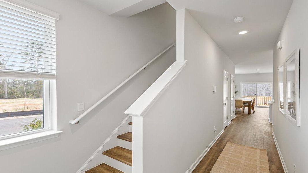 Spacious, unfurnished interior of a new home in The Crossing at St. James, Goose Creek (Image 17).