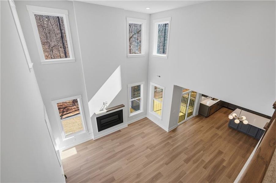 Spacious, unfurnished interior of a new home in , Dawsonville (Image 52).